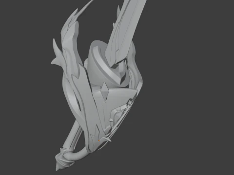 Aquila Favonia Sword for 3D Printing -- Genshin Impact Cosplay Prop 3D Print Model