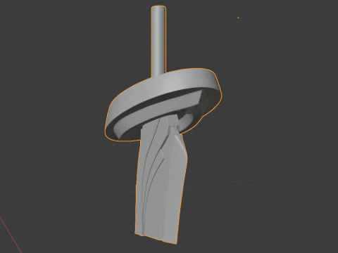 Aquila Favonia Sword for 3D Printing -- Genshin Impact Cosplay Prop 3D Print Model