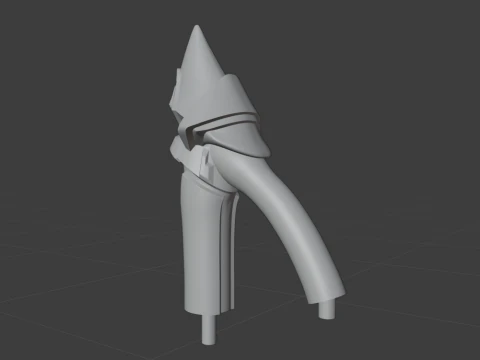 Aquila Favonia Sword for 3D Printing -- Genshin Impact Cosplay Prop 3D Print Model