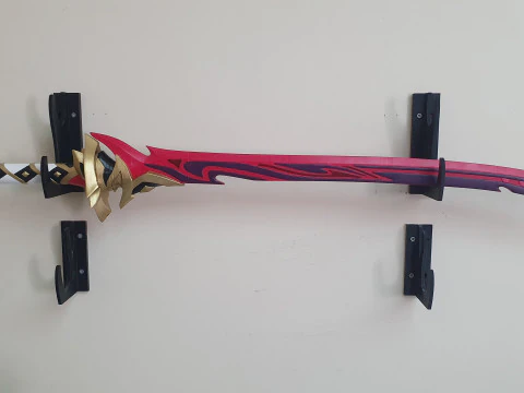 Kazuha Sword -- Genshin Impact -- Kagotsurube Isshin -- 3D Printable Cosplay Prop 3D Print Model