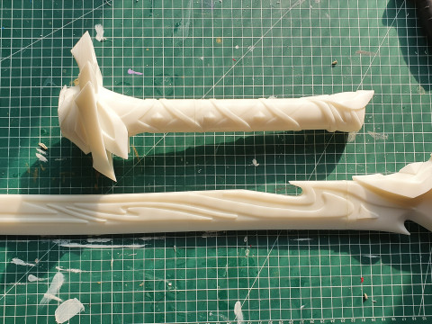 Kazuha Sword -- Genshin Impact -- Kagotsurube Isshin -- 3D Printable Cosplay Prop 3D 打印模型