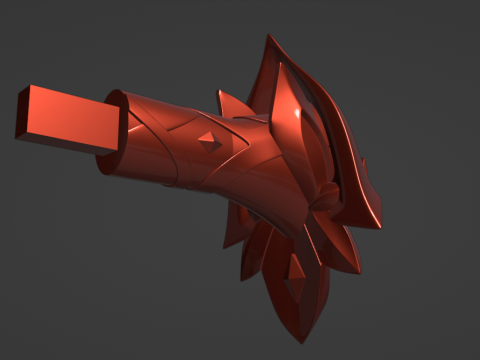 Kazuha Sword -- Genshin Impact -- Kagotsurube Isshin -- 3D Printable Cosplay Prop 3D 打印模型