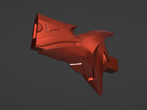 Kazuha Sword -- Genshin Impact -- Kagotsurube Isshin -- 3D Printable Cosplay Prop 3D 打印模型