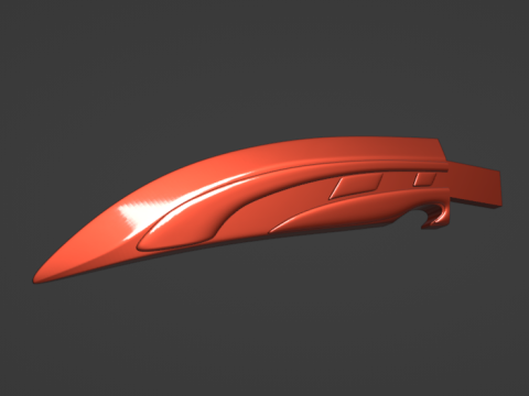 Kazuha Sword -- Genshin Impact -- Kagotsurube Isshin -- 3D Printable Cosplay Prop 3D 打印模型