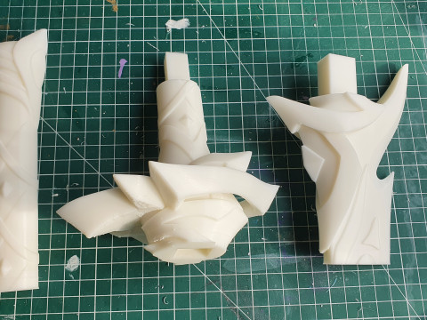 Kazuha Sword -- Genshin Impact -- Kagotsurube Isshin -- 3D Printable Cosplay Prop 3D 打印模型