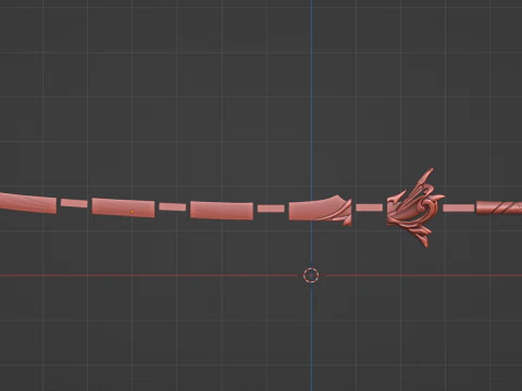 Ayato Sword -- Genshin Impact -- Haran Geppaku Futsu -- 3D Printable Cosplay Prop 3D Print Model