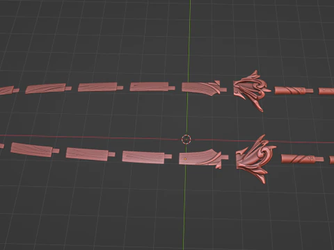 Ayato Sword -- Genshin Impact -- Haran Geppaku Futsu -- 3D Printable Cosplay Prop 3D Print Model