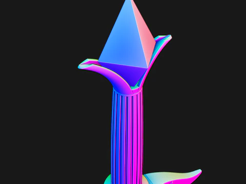 Odette Sword -- 모바일 레전드 -- 3D 인쇄 가능한 코스프레 소품 -- 인쇄 준비 완료 3D 프린트 모델