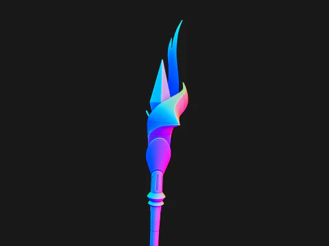 Odette Staff -- Mobile Legends -- 3D Printable Cosplay Prop -- Ready to Print Sliced 3D Print Model