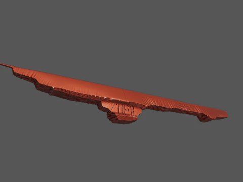 Shards of Narsil -- Lord of The Rings -- 3D Printable n Sliced 3D Print Model