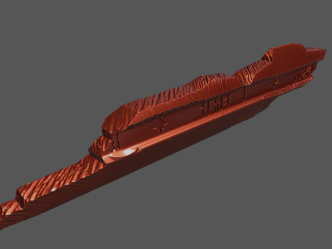 Shards of Narsil -- Lord of The Rings -- 3D Printable n Sliced 3D Print Model