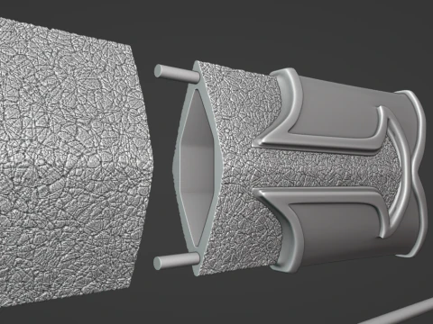 Anduril -- Il Signore degli Anelli -- Tutti i dettagli incisi -- Stampabile in 3D e affettato Modello di stampa 3D