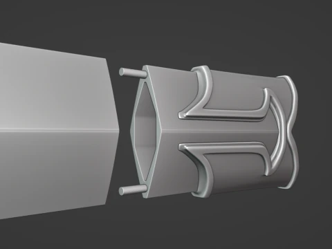 Anduril -- Il Signore degli Anelli -- Tutti i dettagli incisi -- Stampabile in 3D e affettato Modello di stampa 3D