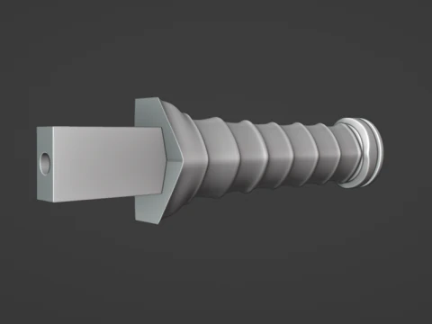 Anduril -- Il Signore degli Anelli -- Tutti i dettagli incisi -- Stampabile in 3D e affettato Modello di stampa 3D