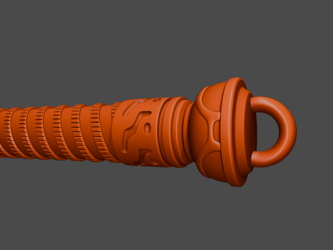 Sword of Chu Qiao -- Princess Agents -- 3D Printable Cosplay Prop 3D Print Model