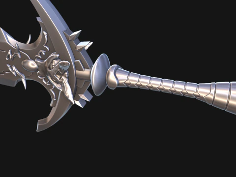 Master -- Claymore from Reincarnated as a Sword -- 3D Printable Cosplay Prop 3D Print Model