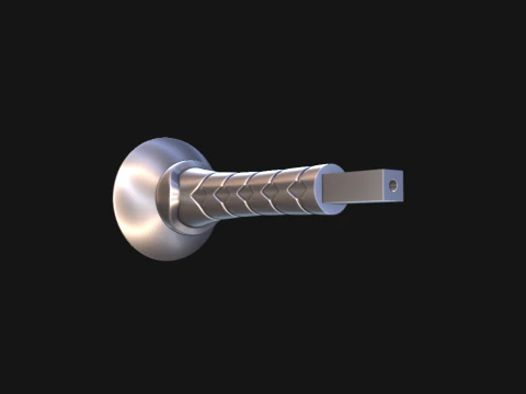 Master -- Claymore from Reincarnated as a Sword -- 3D Printable Cosplay Prop 3D Print Model