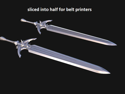 Master -- Claymore from Reincarnated as a Sword -- 3D Printable Cosplay Prop 3D Print Model