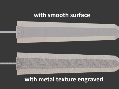 Dragon Slayer -- Guts Sword -- Berserk -- 3D Printable Cosplay Prop 3D Print Model