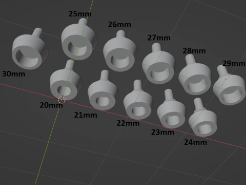 Staff of Homa -- Genshin Impact -- 3D Printable Cosplay Prop 3D Print Model