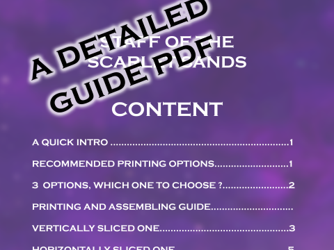 Cyno Spear -- Genshin Impact -- 3D Printable Cosplay Prop 3D Print Model