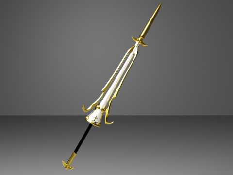 Argalia의 함정 - Astolfos 무기 - Fate Grand Order - 3D 인쇄용 코스프레 소품 3D 프린트 모델