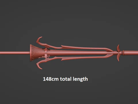 Trap of Argalia - Astolfos Spear -- Fate Grand Order - 3D Printable Cosplay Prop 3D Print Model