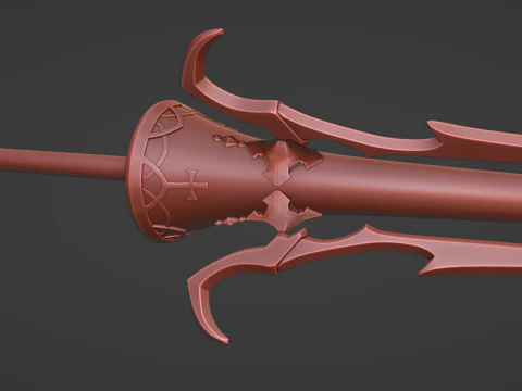 Trap of Argalia - Astolfos Spear -- Fate Grand Order - 3D Printable Cosplay Prop 3D Print Model