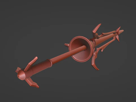 Trap of Argalia - Astolfos Spear -- Fate Grand Order - 3D Printable Cosplay Prop 3D Print Model