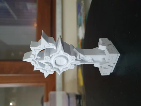 Pyro Gnosis -- Genshin Impact -- Gnosis of Mavuika -- 3D Printable -- Print-In-Place 3D Print Model