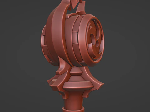 Electro Gnosis -- Genshin Impact -- 3D Printable -- Print-In-Place 3D Print Model
