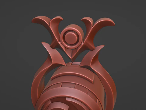 Electro Gnosis -- Genshin Impact -- 3D Printable -- Print-In-Place 3D Print Model