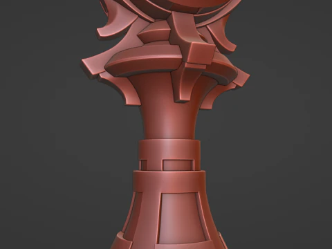 Electro Gnosis -- Genshin Impact -- 3D Printable -- Print-In-Place 3D Print Model