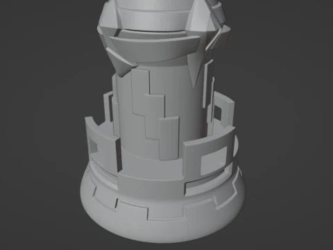 Genshin Impact -- Geo Gnosis -- 3D Printable -- Print-In-Place 3D Print Model