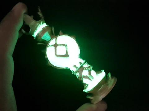 Genshin Impact -- Anemo Gnosis -- 3D Printable -- Print-In-Place 3D Print Model