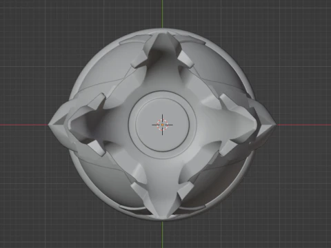 Genshin Impact -- Anemo Gnosis -- 3D Printable -- Print-In-Place 3D Print Model