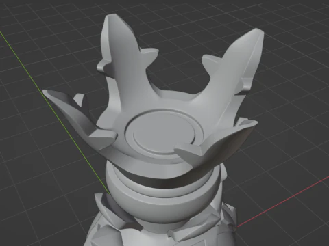 Genshin Impact -- Anemo Gnosis -- 3D Printable -- Print-In-Place 3D Print Model
