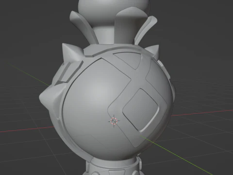 Genshin Impact -- Anemo Gnosis -- 3D Printable -- Print-In-Place 3D Print Model