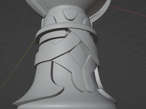 Genshin Impact -- Anemo Gnosis -- 3D Printable -- Print-In-Place 3D Print Model