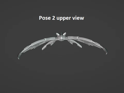 Dendro Crystalfly -- Genshin Impact Decoration -- 3D Printable Figurine 3D Print Model