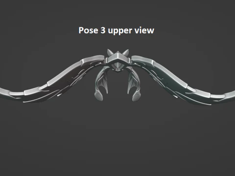 Dendro Crystalfly -- Genshin Impact Decoration -- 3D Printable Figurine 3D Print Model