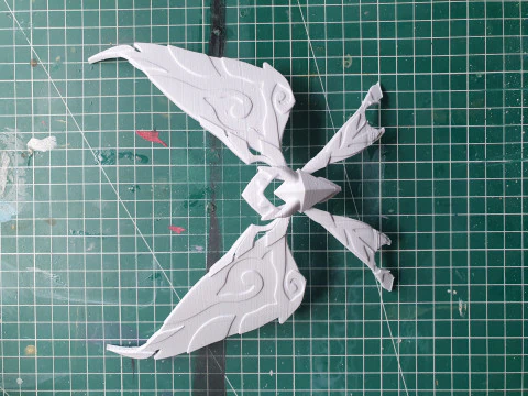 Dendro Crystalfly -- Genshin Impact Decoration -- 3D Printable Figurine 3D Print Model