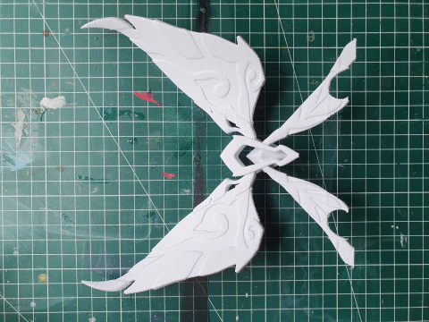 Dendro Crystalfly -- Genshin Impact Decoration -- 3D Printable Figurine 3D Print Model