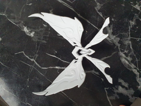 Dendro Crystalfly -- Genshin Impact Decoration -- 3D Printable Figurine 3D Print Model