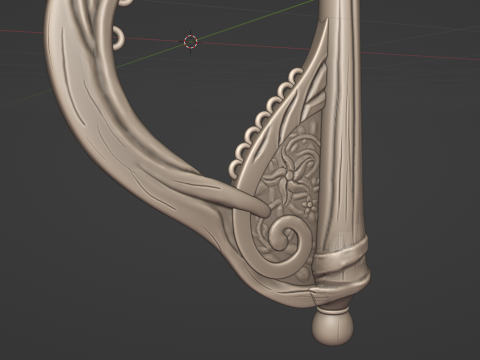 Windblume Lyre -- Genshin Impact -- 3D Printable -- Venti Cosplay 3D Print Model