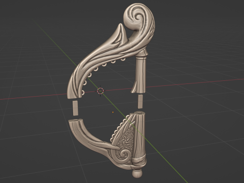 Windblume Lyre -- Genshin Impact -- 3D Printable -- Venti Cosplay 3D Print Model