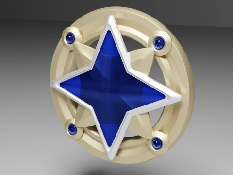 Genshin Impact -- Masterless Starglitter and Masterless Stardust -- 3D Printable Figurines 3D Print Model