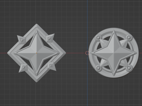 Genshin Impact -- 마스터리스 스타글리터 및 마스터리스 스타더스트 -- 3D 인쇄 가능한 피규어 3D 프린트 모델
