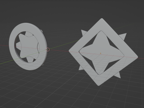 Genshin Impact -- 마스터리스 스타글리터 및 마스터리스 스타더스트 -- 3D 인쇄 가능한 피규어 3D 프린트 모델