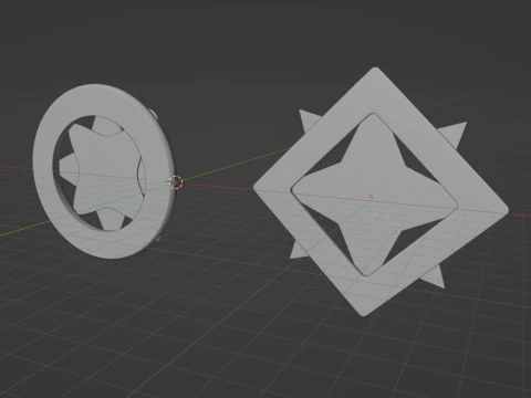 Genshin Impact -- Masterless Starglitter and Masterless Stardust -- 3D Printable Figurines 3D Print Model